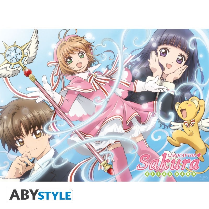 Card Captor Sakura "Group" 52x38 cm poszter