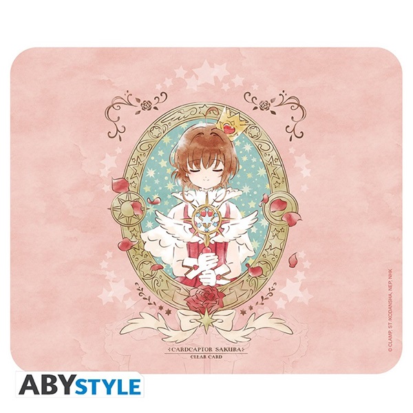Card Captor Sakura "Roses" szövet egérpad
