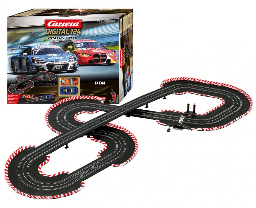 Carrera Digital 124 DTM Full Speed 23633 autópálya