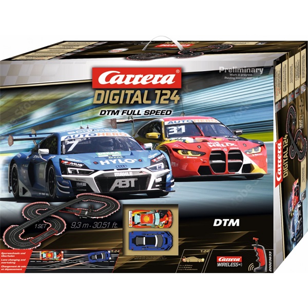 Carrera Digital 124 DTM Full Speed 23633 autópálya