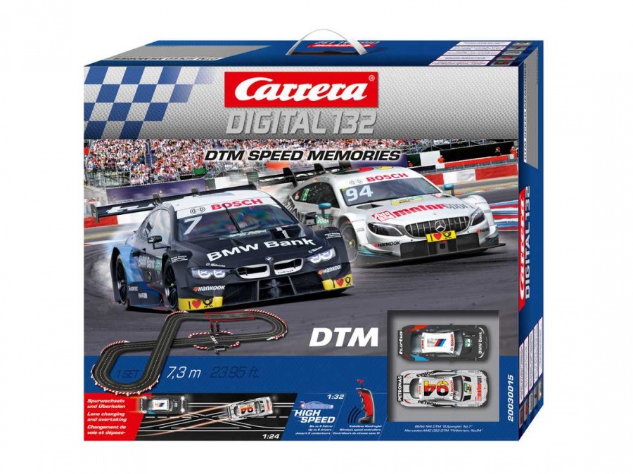 Carrera Digital 132 DTM Speed Memories 30015 autópálya