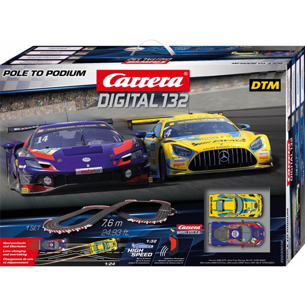 Carrera Digital 132 Pole to Podium 30038 autópálya