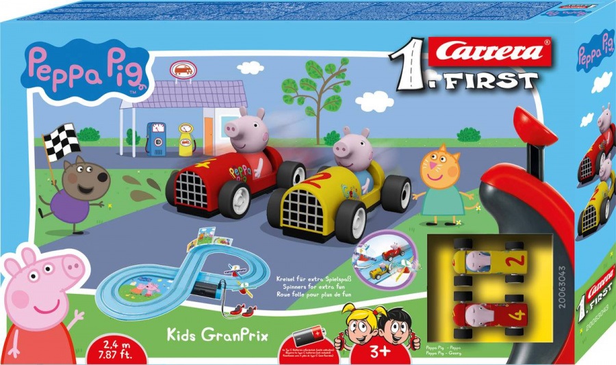 Carrera FIRST Peppa Malac 63043 autópálya