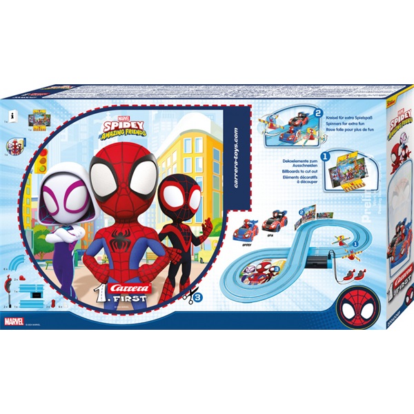 Carrera FIRST Spidey Web Spin 63049 autópálya
