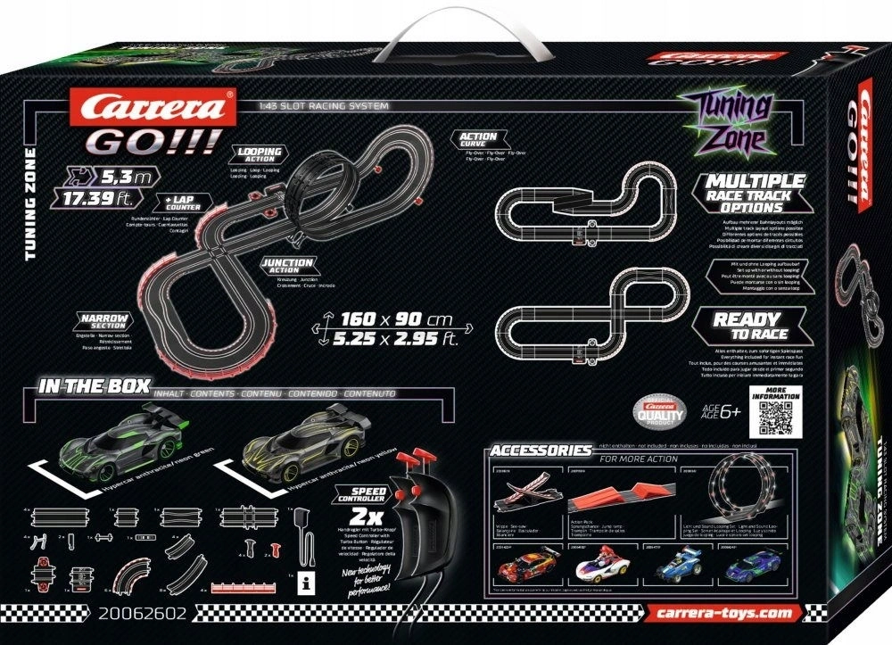 Carrera GO 62602 Tuning Zone autópálya