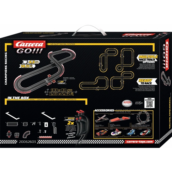 Carrera GO 62603 Champions Racing autópálya
