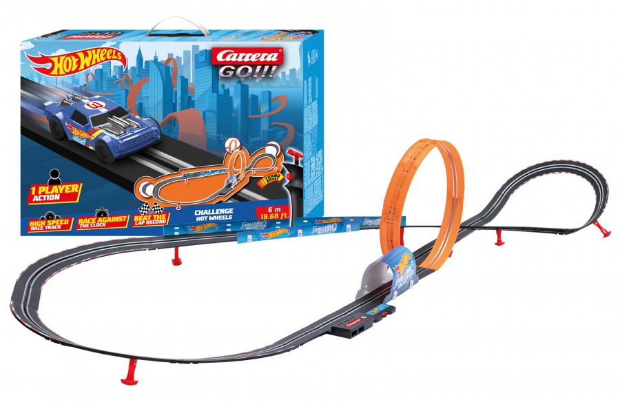 Carrera GO!!! Challenger Hot Wheels 68000 autópálya