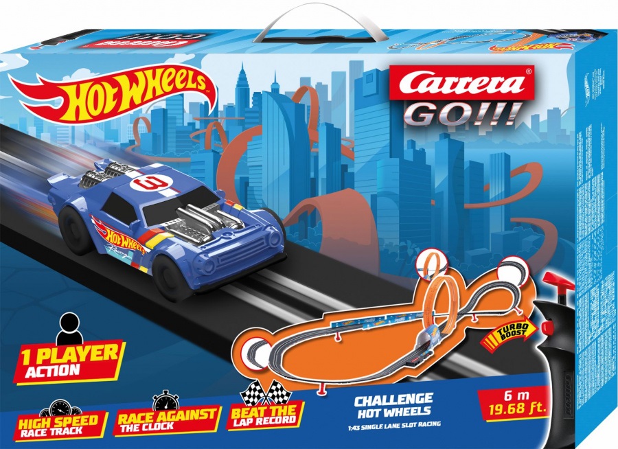 Carrera GO!!! Challenger Hot Wheels 68000 autópálya