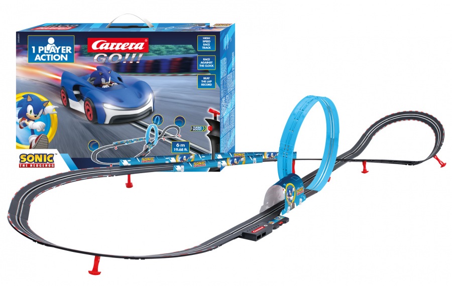 Carrera GO!!! Challenger Sonic 68001 autópálya