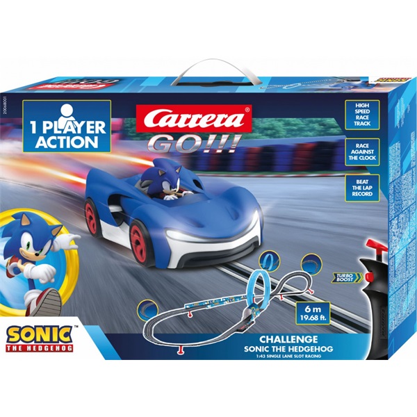 Carrera GO!!! Challenger Sonic 68001 autópálya