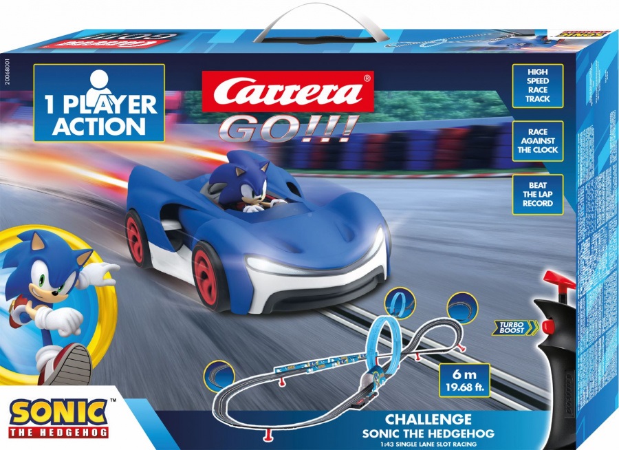 Carrera GO!!! Challenger Sonic 68001 autópálya
