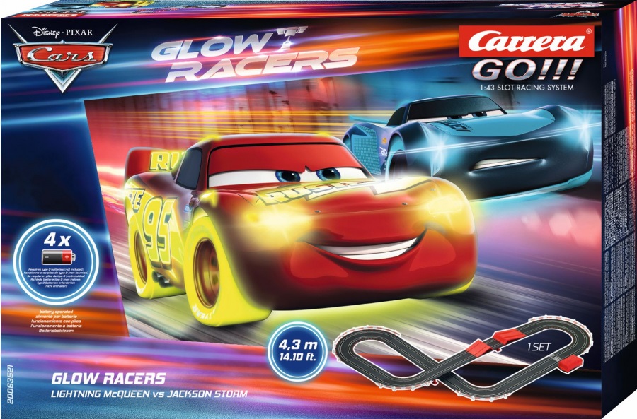 Carrera GO!!! Disney Verdák 3 Glow 63521 autópálya