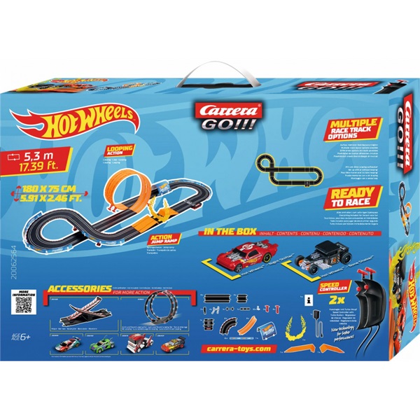 Carrera GO!!! Hot Wheels 5,3 62564 autópálya