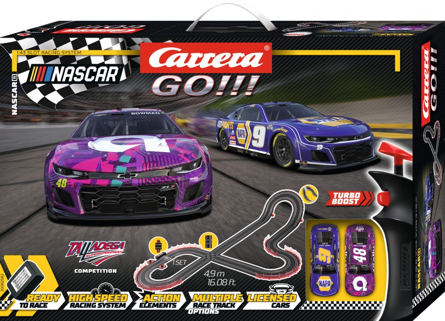 Carrera GO!!! Nascar Talladega 4.9 62582 autópálya
