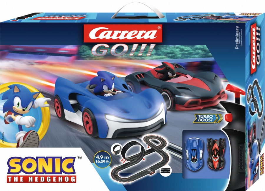 Carrera GO!!! Sonic 4,9 62566 autópálya