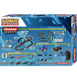 Carrera GO!!! Sonic 4,9 62566 autópálya