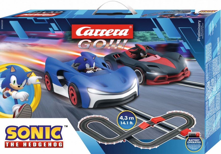 Carrera GO!!! Sonic 63520 autópálya