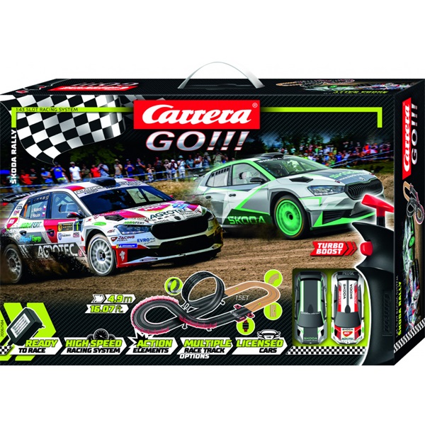 Carrera GO!!! Škoda Rally 62584 autópálya