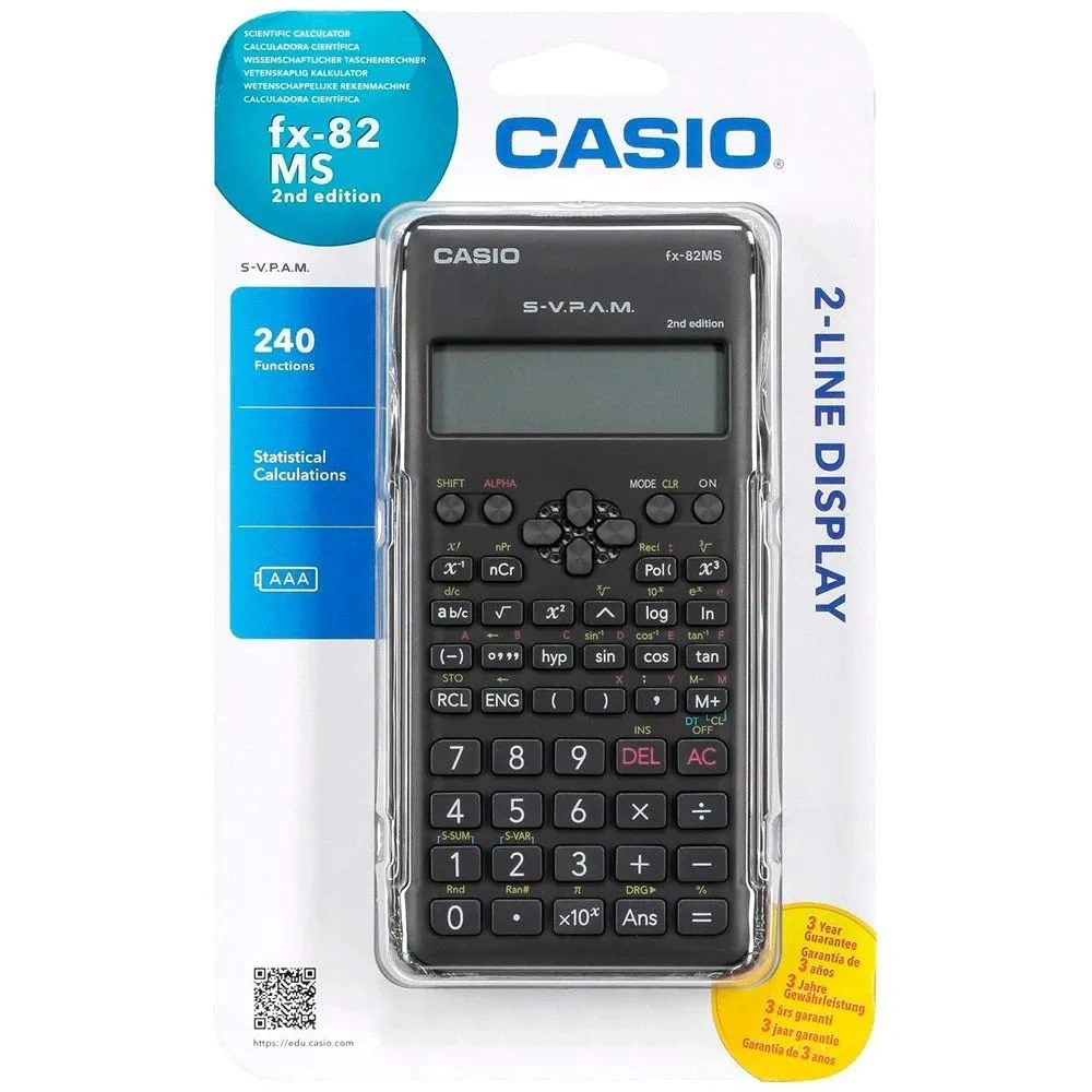Casio FX-82MS 2E tudományos számológép