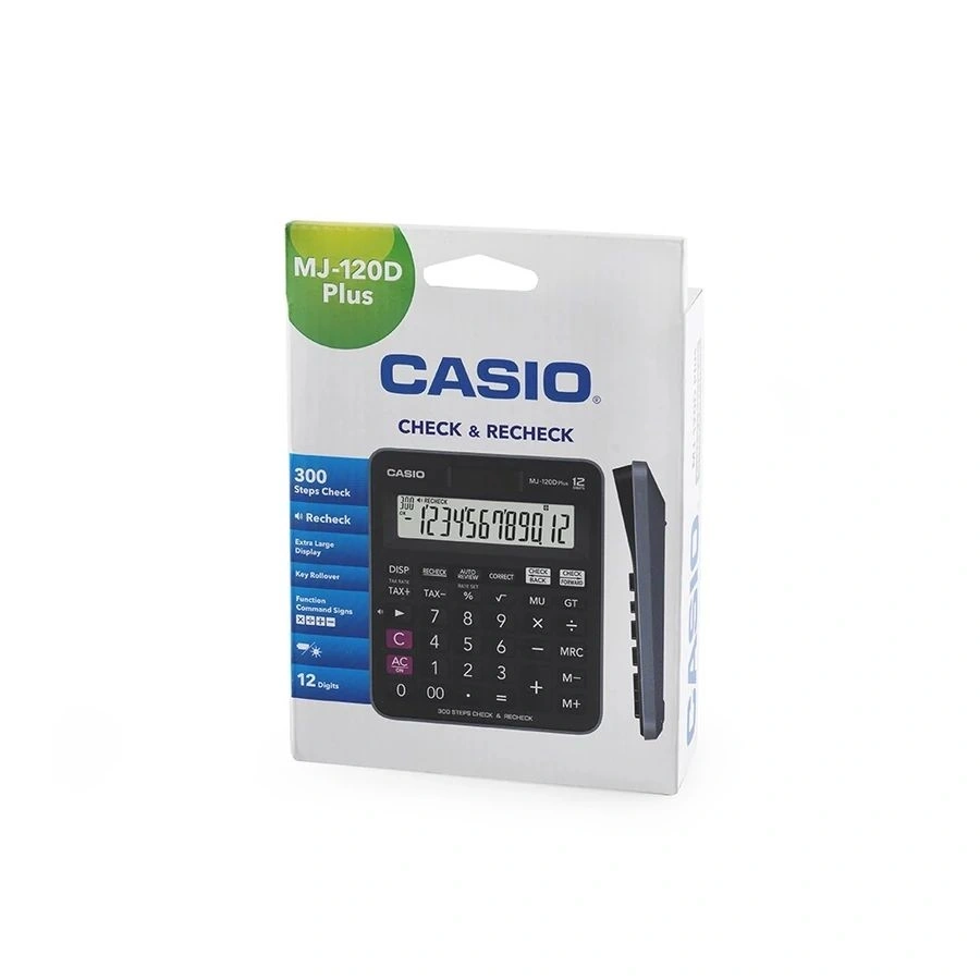 Casio MJ-120D plus asztali számológép
