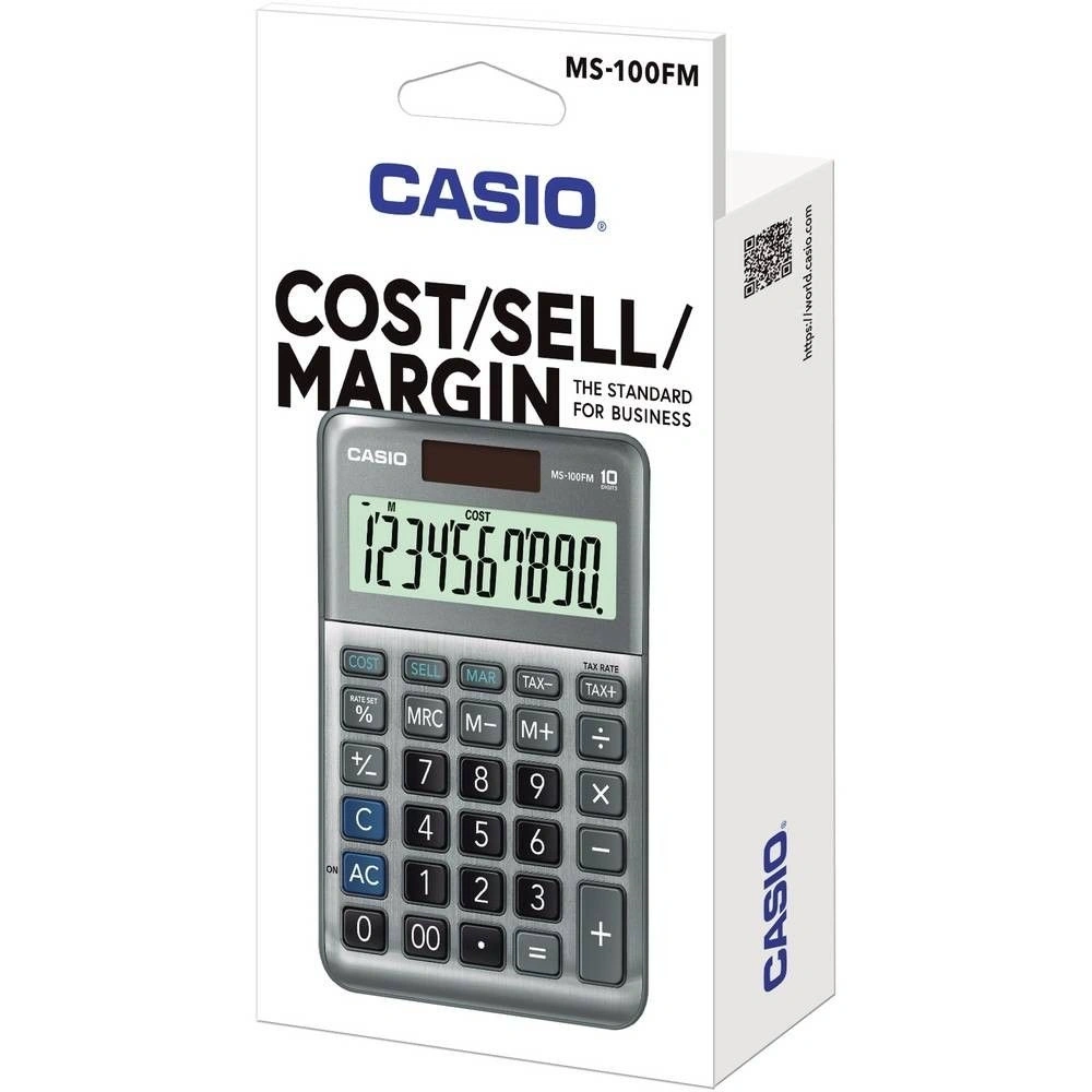 Casio MS-100FM asztali számológép