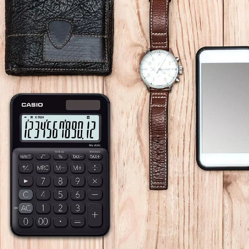 Casio MS-20UC-BK asztali számológép