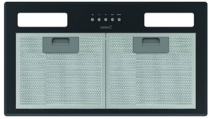 Cata GT-45 plus BK/M fekete, beépíthető, álkürtős, méret:49,2 cm, zajszint:65 dB, páraelszívó (Használt - B)
