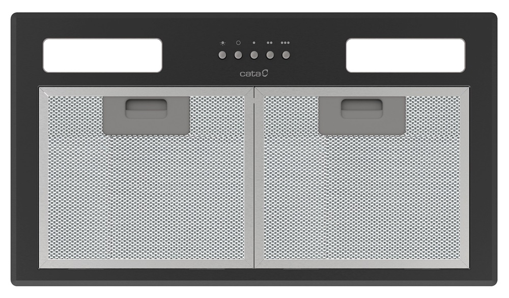 Cata GT-45 plus BK/M fekete, beépíthető, álkürtős, méret:49,2 cm, zajszint:65 dB, páraelszívó (Használt - B)