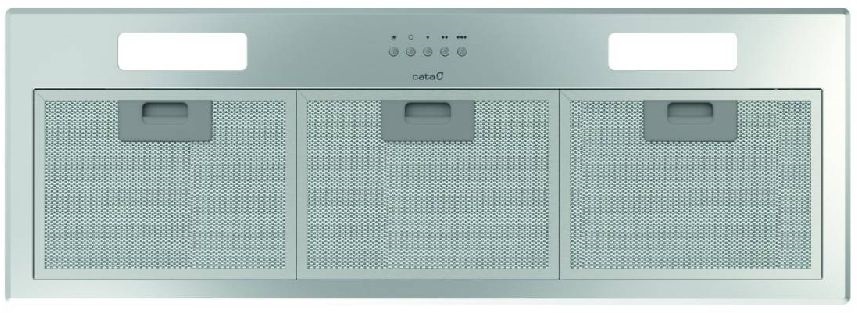 Cata GT-75 plus X/M inox, aláépíthető, álkürtős, méret:90 cm, zajszint:65 dB, páraelszívó