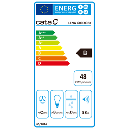 Cata Lena 600 XGBK+BK150ECO fekete páraelszívó