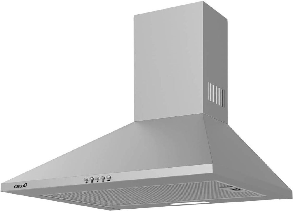 Cata Omega 600 X/M inox, szabadonálló, kürtős, méret:60 cm, zajszint:72 dB, páraelszívó
