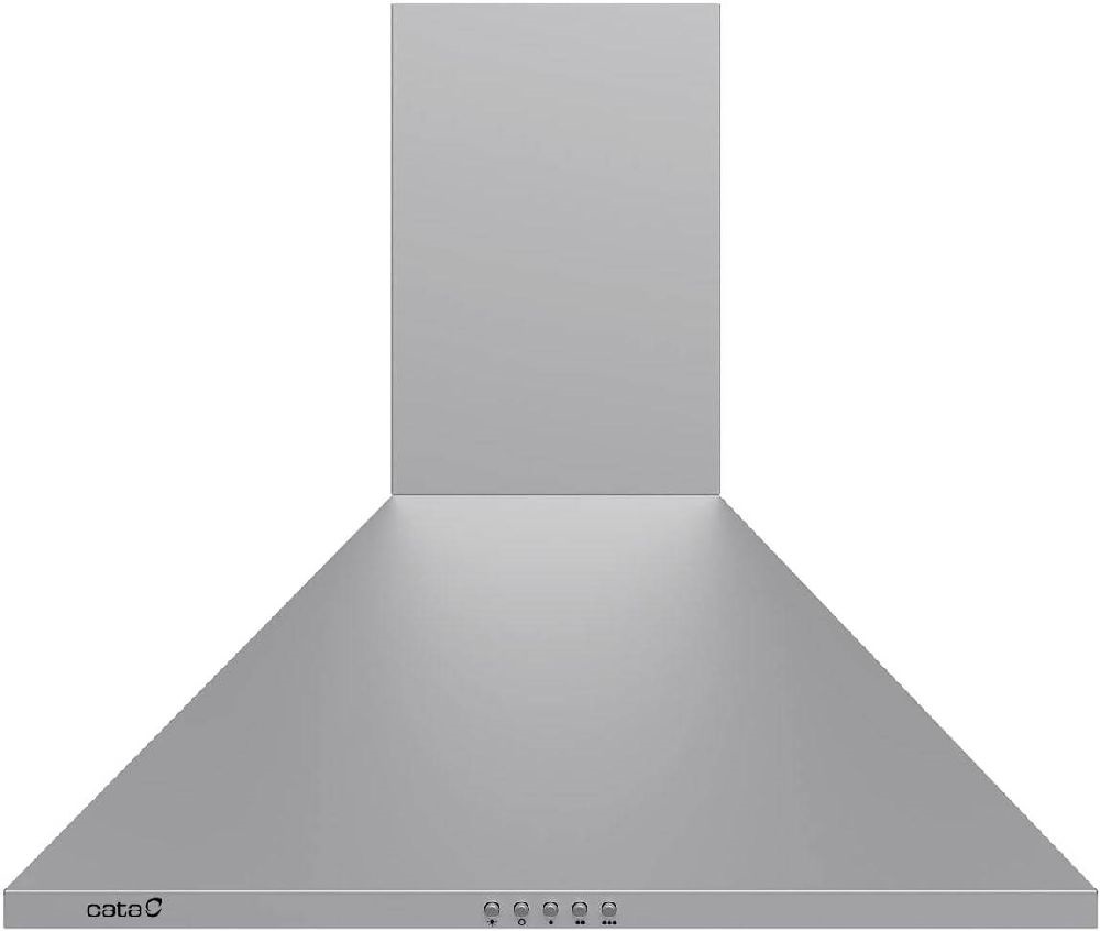 Cata Omega 600 X/M inox, szabadonálló, kürtős, méret:60 cm, zajszint:72 dB, páraelszívó