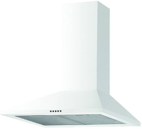 Cata V3-T600 WH fehér, szabadonálló, kürtős, méret:60 cm, zajszint:66 dB, páraelszívó