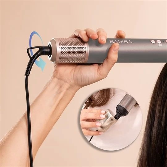 Cecotec Bamba CeramicCare AirGlam Champagne hajformázó és hajszárító
