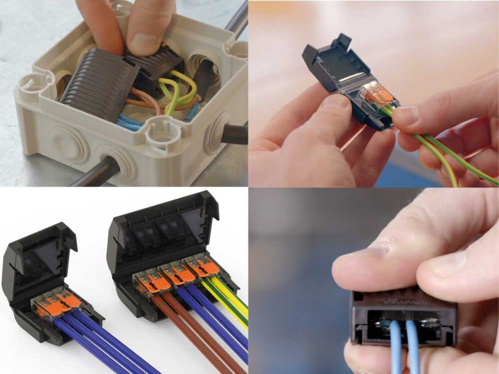 Cellpack EasyProtect 112 géltechnológiás kötődoboz + Wago 1 x 221-413 IPx8