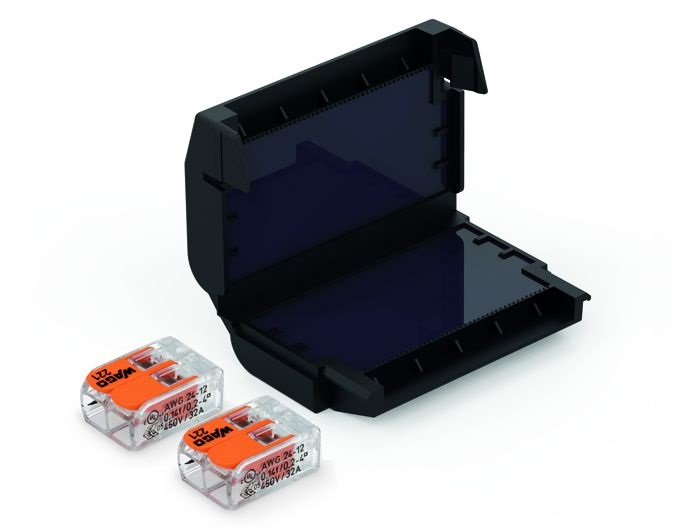 Cellpack EasyProtect 222 géltechnológiás kötődoboz + Wago 2 x 221-413 IPx8