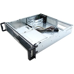 Chenbro RM24100-L2 2U (táp nélküli) ezüst ATX szerverház