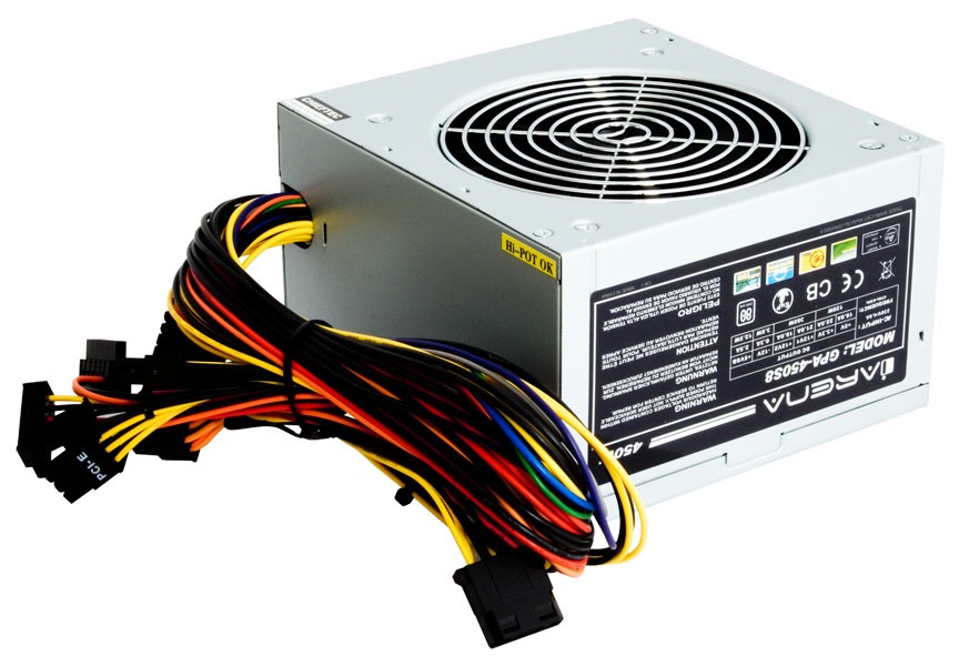 Chieftec-iARENA GPA-350S8 80+ 350W PFC 12 cm ventilátorral  OEM tápegység