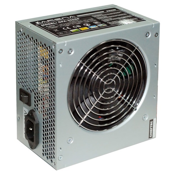 Chieftec-iARENA GPA-350S8 80+ 350W PFC 12 cm ventilátorral  OEM tápegység