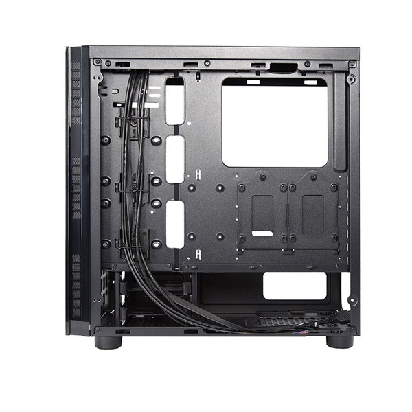 CHIEFTEC AL-02B-OP fekete (táp nélküli) ATX ház
