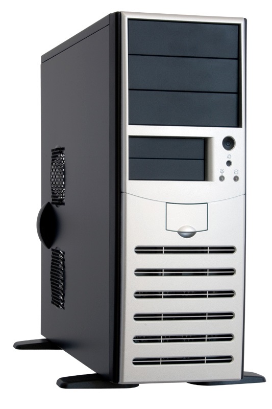 Chieftec BG-01B-B-SL-OP fekete-ezüst ATX ház táp nélkül