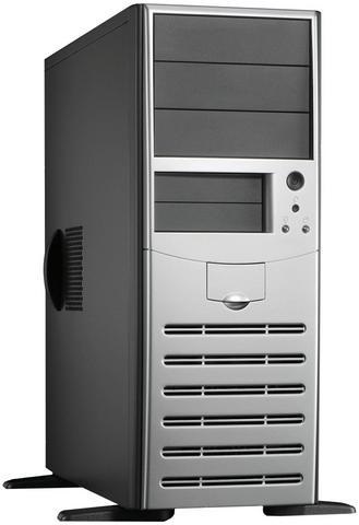 Chieftec BG-01B-B-SL-350 350W fekete-ezüst ATX ház