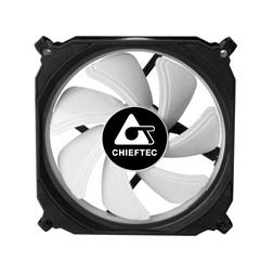 Chieftec CF-3012-RGB 120x25mm 750-1200RPM 3 darab sikló csapágyas RGB LED rendszerhűtő