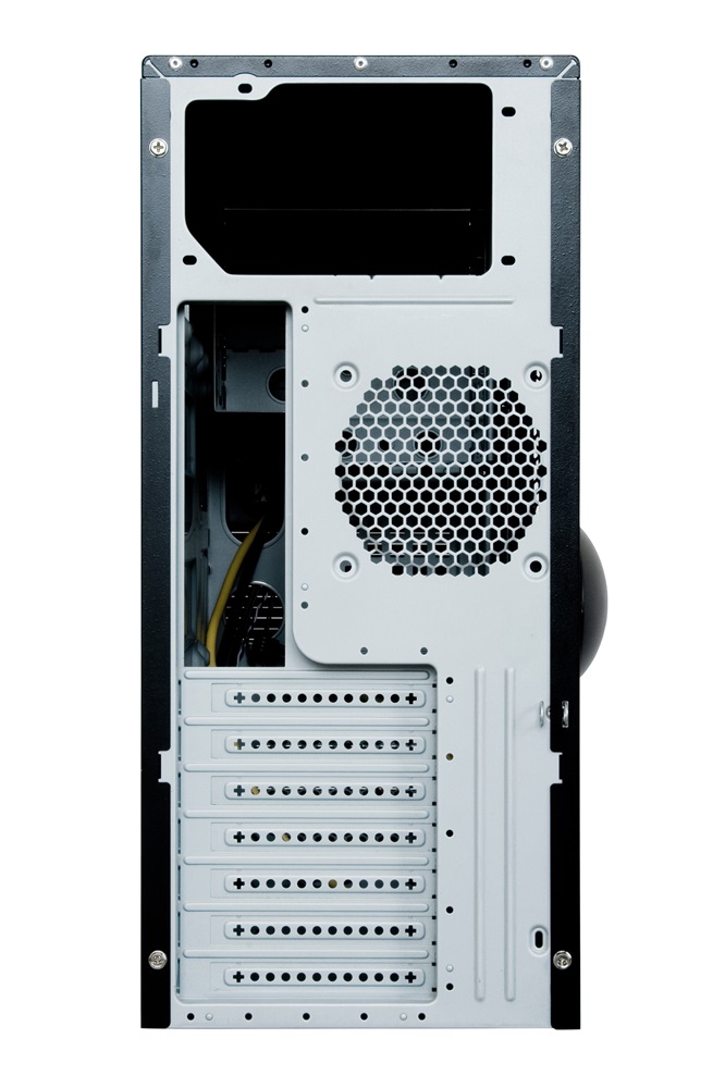 Chieftec CM-01B-U3-OP Mesh szériás táp nélküli fekete mATX ATX ház