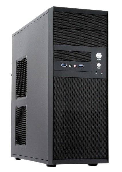 CHIEFTEC CQ-01B-U3-OP fekete (táp nélküli) ATX ház