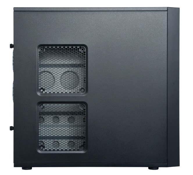 CHIEFTEC CQ-01B-U3-OP fekete (táp nélküli) ATX ház