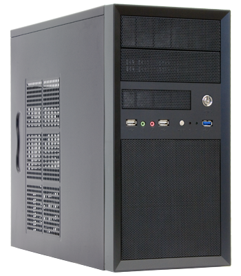 CHIEFTEC CT-01B-OP fekete (táp nélküli) mATX ház