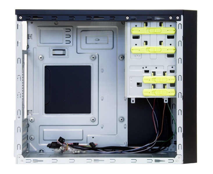 CHIEFTEC CT-01B-OP fekete (táp nélküli) mATX ház