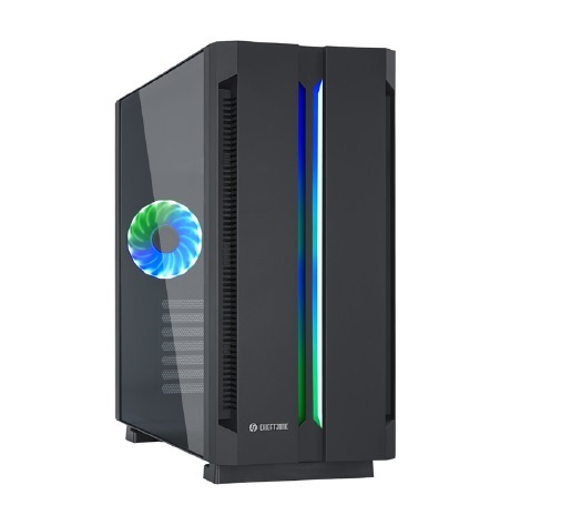 CHIEFTEC GR-01B-OP fekete (táp nélküli) ablakos ATX ház