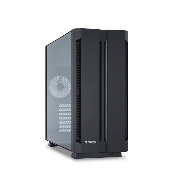 CHIEFTEC GR-01B-OP fekete (táp nélküli) ablakos ATX ház